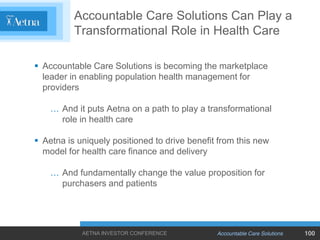 Accountable Care Solutions Can Play a
          Transformational Role in Health Care
 Accountable Care Solutions is beco...